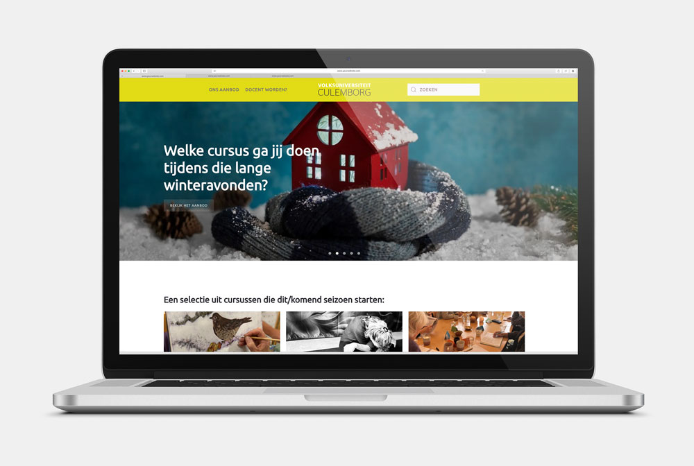 website Volksuniversiteit